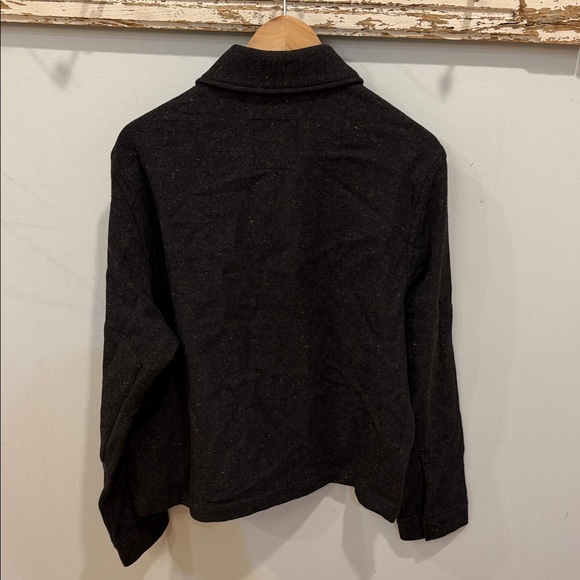 Todd Snyder Italian Boucle Knit Shirt Jacket Size Medium - Picture 4 of 10